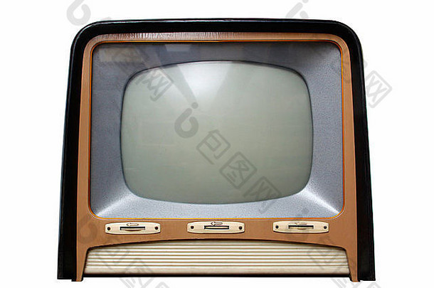 古董电视装置