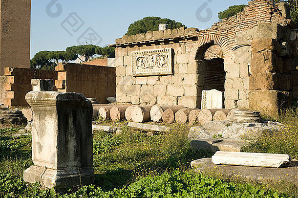 罗马意大利古老的文物罗马论坛