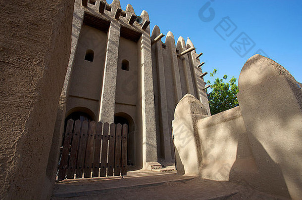 伟大的清真寺莫普提建泥马里西方非洲