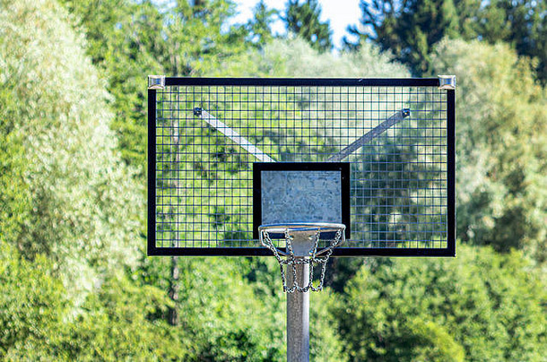 篮球篮子使铁体育背景