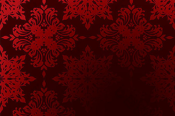 明亮的红色的哥特壁纸梯度设计复制空间