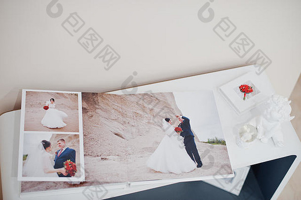 页面优雅的相册,婚礼专辑小表格