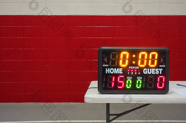 游戏一天室内桌面电子记分板高学校摔跤篮球排球
