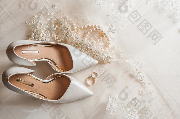 新娘鞋子婚礼环