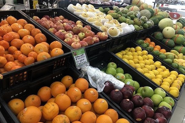 新鲜的水果市场