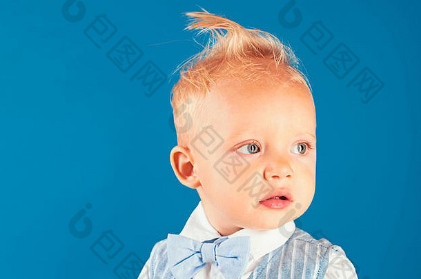 头发说话健康的头发的护理提示孩子们孩子混乱的前发型孩子短发型男孩孩子