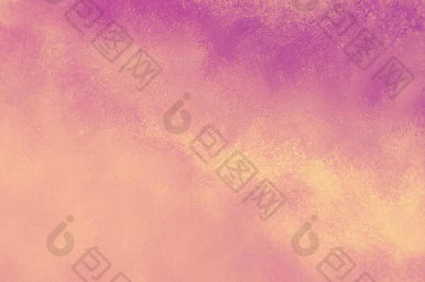 泛黄紫色的粉红色的背景复古的颜色调色板多云的难看的东西纹理摘要古董天空画设计概念