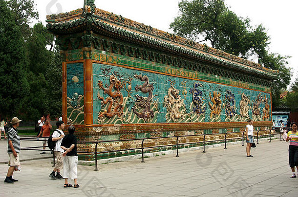 建这株墙高长厚北海公园北京中国