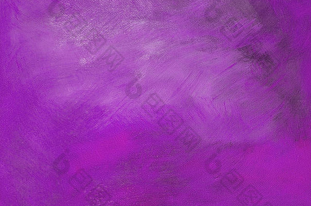 紫色的石油绘画帆布背景复制空间纹理