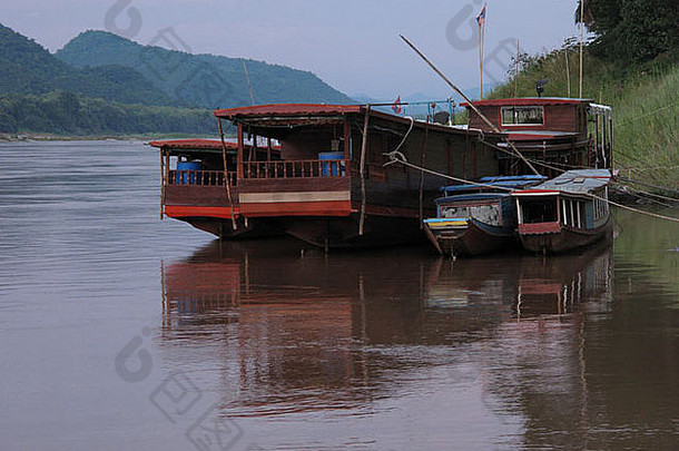 船meekong河老挝