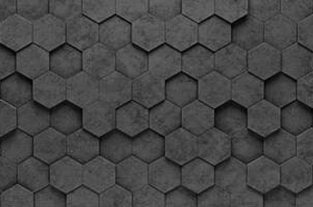 六角瓷砖模式背景