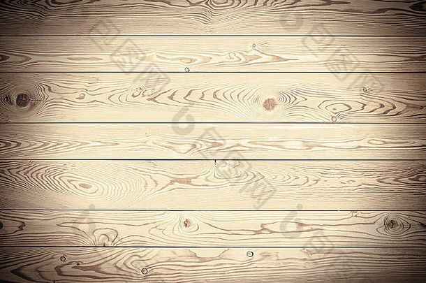 光木纹理水平木板表格桌子上墙表面