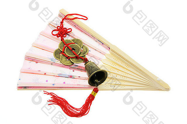 中国人小装饰品纸风扇