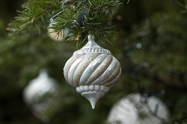 圣诞节球圣诞节树配件广泛的系列假期照片各种道具背景