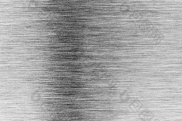 银色金属纹理，带有白色划痕。抽象噪声黑色背景叠加设计。艺术风格化的贝纳。