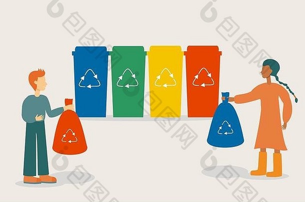人字符排序rucbbish回收垃圾箱容器减少污染