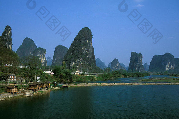 景观河杨寿城市桂林省广西中国东亚洲