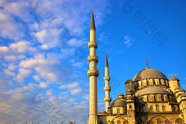 土耳其伊斯坦布尔新清真寺（耶尼卡米）