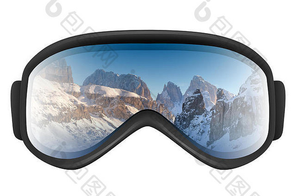 高山反光滑雪镜