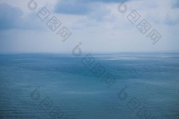 越南富国岛附近汉坦岛的海景和海浪纹理
