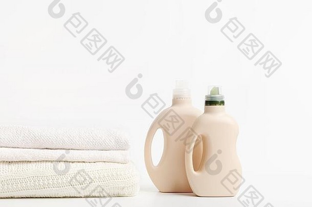 软清洁毛巾洗生物柔软剂洗涤剂