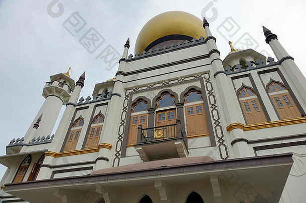 马斯吉德苏丹清真寺，新加坡，东南亚