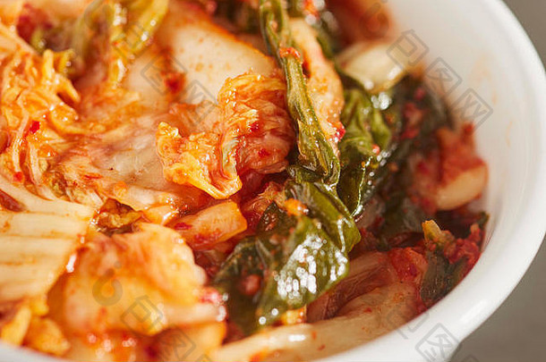 泡菜，韩国辣味发酵纳帕袋