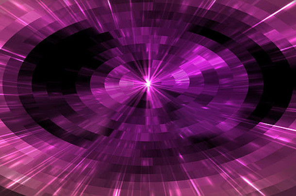 明亮的闪光隧道广场粒子空间摘要渲染背景电脑生成的