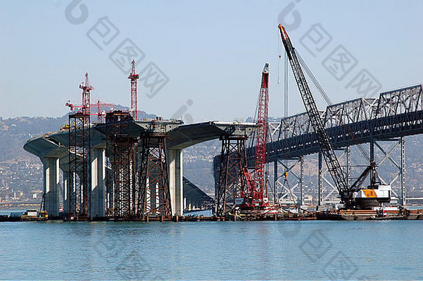 建设湾桥三旧金山加州