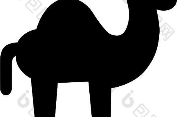 单峰骆驼pictogram
