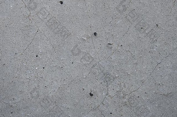 纹理背景纹理为灰色混凝土，剩余部分为砖和铁。混凝土裂缝和损坏。
