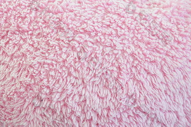 粉红色的枕头背景纹理