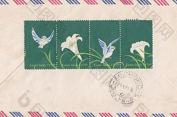 图像复活节邮票