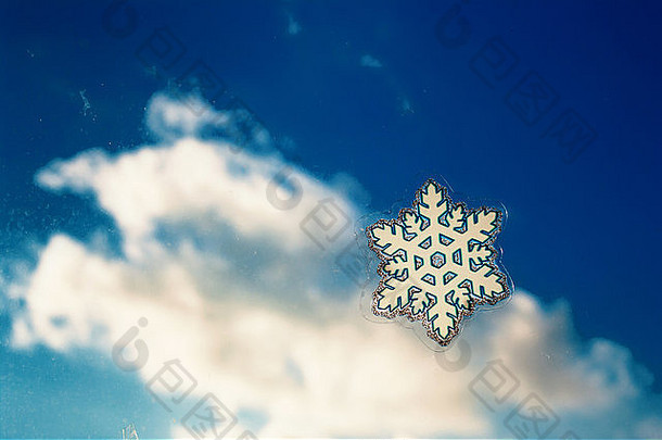 雪花摘要空气大气背景蓝色的云云多云的一天设计自由天堂高插图图像光