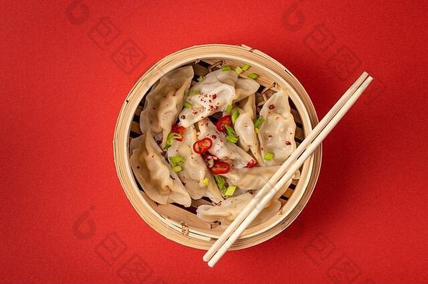 传统的中国人饺子