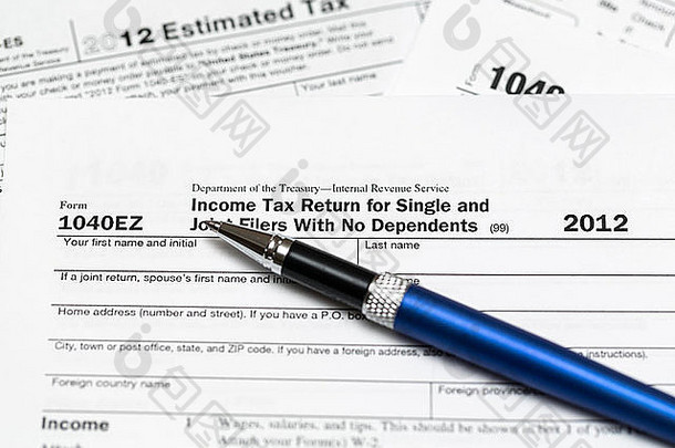 税形式税一年个人税返回