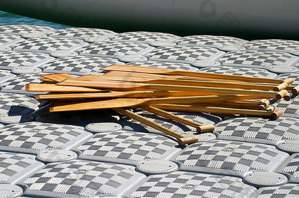 中国传统赛龙舟桨