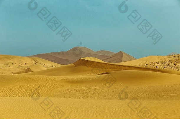 沙漠沙丘中国