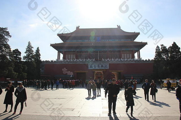 入口被禁止的城市北京中国