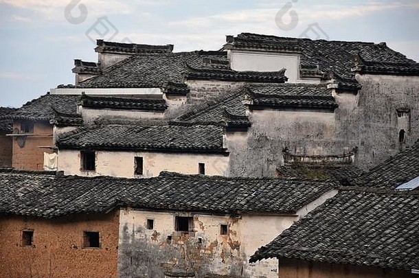 杨蝉土楼，中国安徽省的中国<strong>农村</strong>土楼。