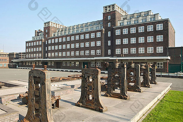 德国Ruhrgebiet的旧工业建筑