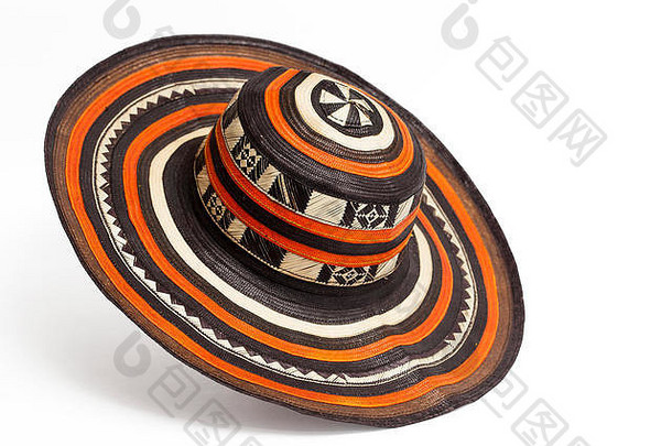 哥伦比亚传统帽子：Sombrero vueltiao