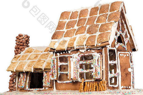 房子使面粉糖面包店创造力概念