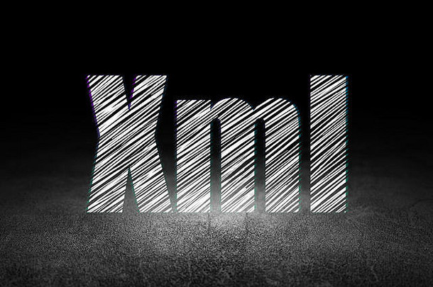 编程概念：grunge暗室中的Xml