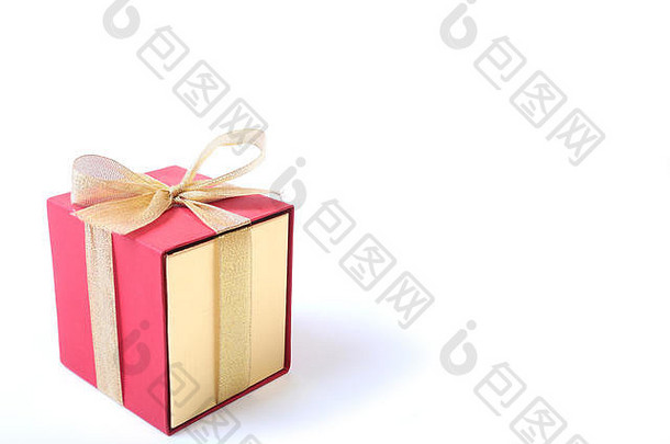 礼物盒子弓木背景