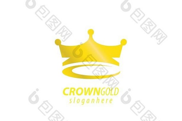 皇冠黄金豪华设计标志