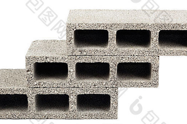 三灰混凝土砌块（A.K.A渣块风块水泥块砌块贝塞尔砌块；