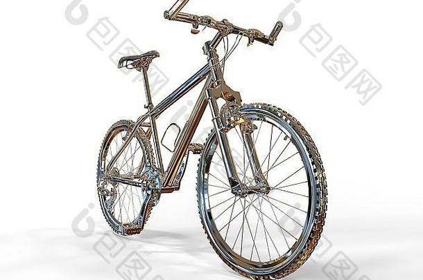 金属自行车