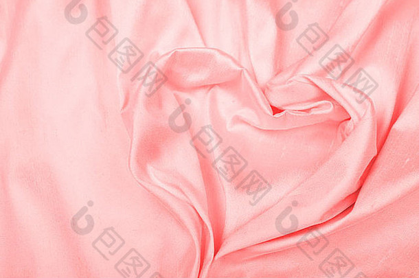 粉红色的丝绸心