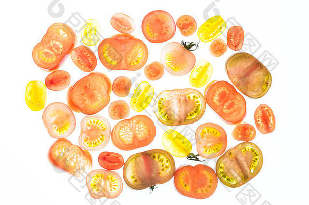 展示西红柿